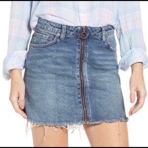Free People Denim Skirt